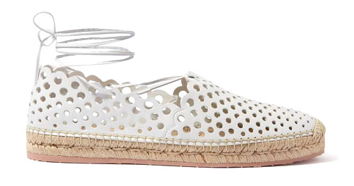 Thierry Espadrilles in Woven Nappa, Gianvito Rossi